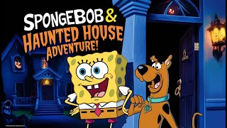 SpongeBob and Scooby doo visiting a haunted house [upl. by Yuria]