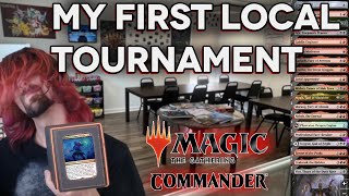 I WON MY FIRST MTG COMMANDER TOURNAMENT AT MY LOCAL CARD SHOP  Magic The Gathering [upl. by Alliuqa400]