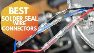 Best Solder Seal Wire Connectors review  Solder seal heat shrink butt connectors wire splice [upl. by Onez]