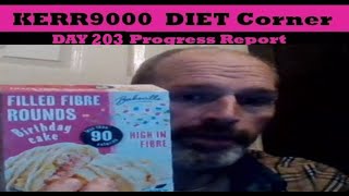 KERRR9000S Diet Corner Day 203 Progress Report [upl. by Ylecic]