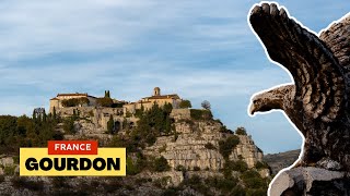 Gourdon France  Lavender Fields And “Eagles Nest” Village On Cote dAzur [upl. by Edmunda]