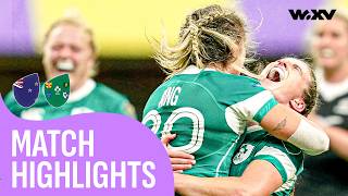 Ireland stun the World Champions 🤯  New Zealand v Ireland  Highlights  WXV 1 [upl. by Steinman]