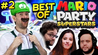 MARIO PARTY SUPERSTARS 2 feat Antoine Daniel Mynthos amp AngleDroit Bestof Twitch [upl. by Rochella645]