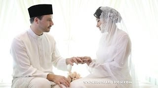 Francesco amp Lenie  Akad Nikah Solemnization highlights  The Royale Chulan Hotel [upl. by Halyahs]