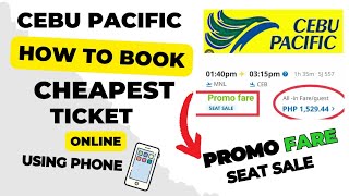 how to find cheapest ticket in Cebu Pacific philippinesairlines cebupacific [upl. by Mirilla]