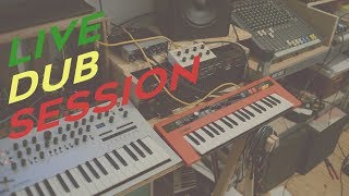 Live Dub Session w Roland TR8  KORG Minilogue  Tb303 clone MAM MB33 [upl. by Ebsen]