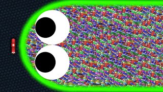 Slitherio AI 200000 Score Epic Slitherio Gameplay 109 [upl. by Tebor]