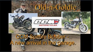 CCM Spitfire Bobber  A new arrival in the garage [upl. by Daggett]