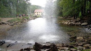 Video Cascades du Hérisson  Toutes les cascades  Jura 39  Août 2014 [upl. by Notxam]