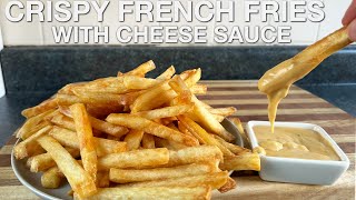 Crispy French Fries with Cheese Sauce  You Suck at Cooking episode 150 [upl. by Natasha115]