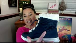 Ryka Water Repellent Faux Fur Winter Boots  Snow Bound on QVC [upl. by Sug710]