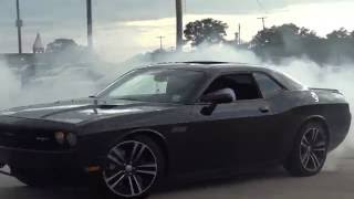 Dodge Challenger 392 SRT Burnout Fail [upl. by Ellenhoj]