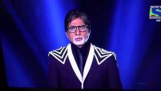 Amitabh Bachchan Deewar dialogue in KBC Raipur [upl. by Kcirddahc3]