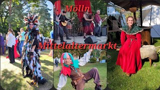 quotUnterwegsquot SPEKTAKULUM MULNE 2024 MITTELALTERMARKT Eulenspiegelstadt Mölln SchleswigHolstein [upl. by Aidnac615]