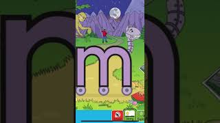 Letterland Alphabet Phonics  Letter M  Munching Mike  Education Kids Learning ABC [upl. by Airamana]