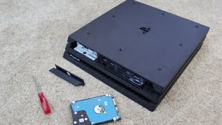 Tutorial How to Change PS4 Pro Hard Drive and Install System Software [upl. by Clemens]