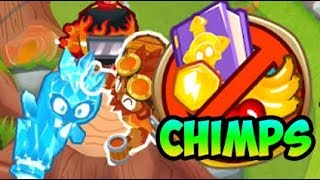 Bloons TD 6  Tree Stump CHIMPS MODE [upl. by Iadrahc917]