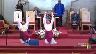 Dorinda Clark IM Still Here praise dance Cousins Duet [upl. by Ileray]