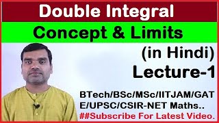 Double Integral  Concept amp Limits II Geometric meaning II In Hindi LectureI [upl. by Gefell91]