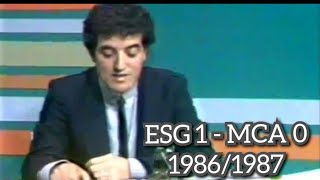 ترجي قالمة 1  مولودية الجزائر 0 موسم 19871986 [upl. by Ahsened]