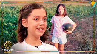 Carla la aspirante ¡que conduce hasta UN TRACTOR  MasterChef Junior 9 [upl. by Juline]