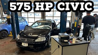 WILL MY FULLY BUILT TURBO CIVIC PASS INSPECTION [upl. by Assenev892]