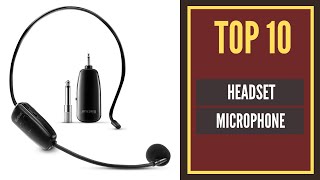 The Best Wireless Headset Microphone Systems in 2022 [upl. by Aineg]