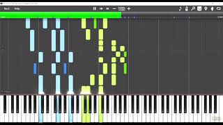 Piano Tutorial Final Fantasy XIV  Torn From the Heavens [upl. by Adierf]