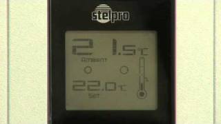 Stelpro  STE402NP Display description [upl. by Cristobal]