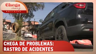 Acidentes em avenida deixam moradores em pânico  Chega Mais Notícias 020924 [upl. by Andreana]