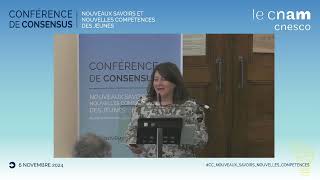 Ariane Fréhel Cnam  CC nouveaux savoirs amp nouvelles compétences des jeunes [upl. by Aniaj530]