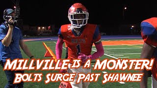 Millville 38 Shawnee 14  Week 6 Football  Jacob Zamot 4 TD Passes  Lotzeir Brooks 2 TD Catches [upl. by Vitale]