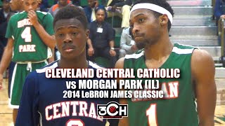 Cleveland Central Catholic vs Morgan Park IL  2014 LeBron James Classic [upl. by Derfnam730]