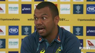 Full press conference Kurtley Beale [upl. by Ainnat]