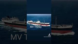 MV Thirlby Ropners BP Tanker [upl. by Lerat71]