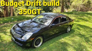 Budget Skyline 350gt drift car build v35 g35 sedan vq35 part 1 [upl. by Whorton]