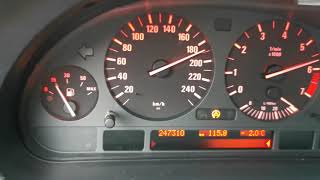 BMW e39 528i Acceleration 100200 [upl. by Kylila]