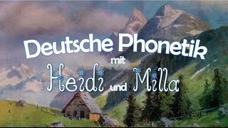 Deutsche Phonetik mit Heidi und Milla – das R2 [upl. by Woothen]