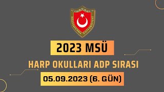 2023 MSÜ Harp Okulları ADP Çağrıları 6 Gün 2023msü msüadp2023 msüadp [upl. by Mada]