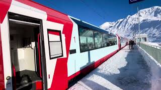 Glacier Express  exclusive panoramic train in Switzerland [upl. by Rosen952]