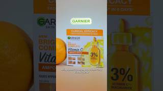 Review Garnier Ampoule Serum Vitamin C [upl. by Casi]