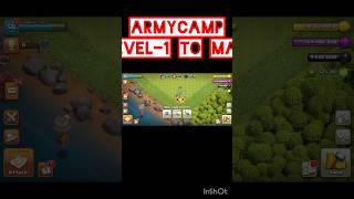 Maxing All My Army Camps in Clash of Clans [upl. by Gail]