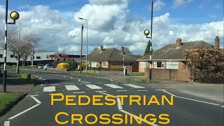 How to approach pedestrian crossings [upl. by Yanehc]