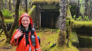 Camping in an Abandoned WWII Army Base in Remote Alaskan Rainforest [upl. by Cocks]