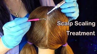 ASMR Medical Scalp Check amp Scaling Treatment Whispered [upl. by Macri531]