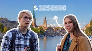 Asking Zurich How much do people earn in Zurich Switzerland  Swiss salaries [upl. by Oznerol]