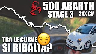 POV 500 ABARTH TD04 2xxCV TRA LE CURVE [upl. by Adroj334]