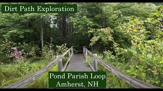 Pond Parish Loop Trail Review  Amherst NH [upl. by Ettenil]