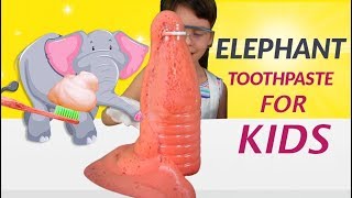 How to Make Elephant Toothpaste for Kids Science experiment [upl. by Akins827]