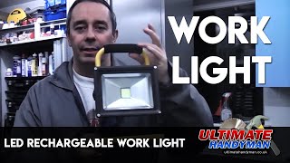 LED rechargeable work light [upl. by Skyla502]